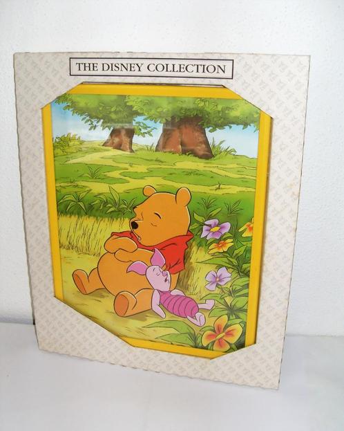 Winnie De Poeh Prent In Lijst Disney Winnie The Pooh, Verzamelen, Disney, Zo goed als nieuw, Plaatje of Poster, Winnie de Poeh of vrienden
