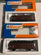 Roco H0 46102 Goederenwagons, Gelijkstroom, Wagon, Ophalen of Verzenden, Zo goed als nieuw
