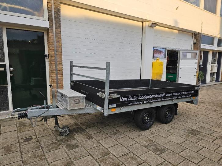 Saris Plateau aanhangwagen  306 170 2700 2 Black Edition, Auto diversen, Aanhangers en Bagagewagens, Zo goed als nieuw, Ophalen