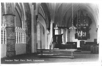 (378-343-025) Loppersum Interieur Ned Herv Kerk beschikbaar voor biedingen