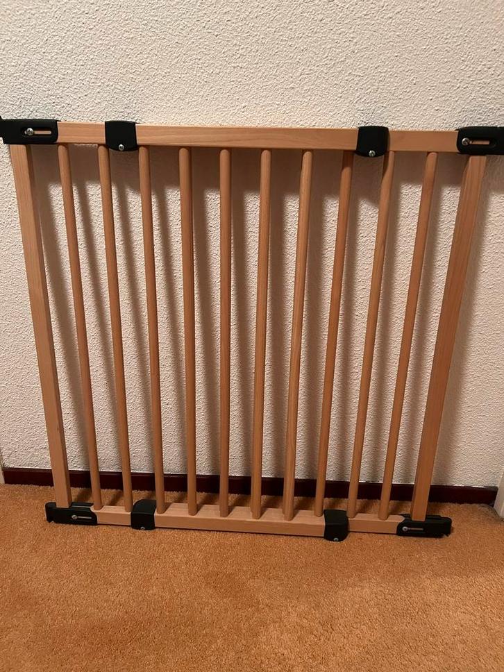 IKEA Traphekje Compleet 3 stuks verstelbaar, Kinderen en Baby's, Traphekjes, Zo goed als nieuw, Klemhekje, Hout, 100 tot 115 cm