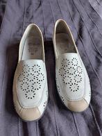leren instappers wit beige mt 39, Ophalen of Verzenden, Orchard, Gedragen, Wit
