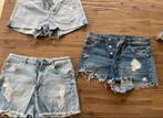 3x korte spijkerbroek mt S / 36, Ophalen of Verzenden, Zo goed als nieuw, Blauw, W28 - W29 (confectie 36)