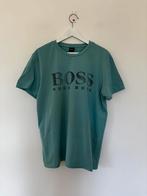 Hugo boss logo shirt L, Kleding | Heren, T-shirts, Maat 52/54 (L), Blauw, Ophalen of Verzenden, Zo goed als nieuw