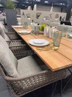 Tuinset Aprilla | 4 Seasons Outdoor | Showroommodel, Tuin en Terras, Ophalen, Gebruikt, 6 zitplaatsen, Aluminium