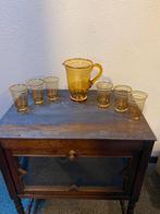 Sapkan met 6 glazen jaren 50 tig, Ophalen of Verzenden