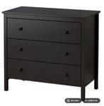 IKEA KOPPANG Ladekast 3 lades (zwartbruin) - Goede staat, Huis en Inrichting, Ophalen, Gebruikt, 50 tot 100 cm, 3 of 4 laden