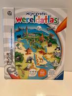 Mijn Grote Wereldatlas - Tiptoi - Leerzaam en Leuk!, Ophalen of Verzenden, Zo goed als nieuw