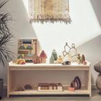Houten montessori speelgoedkast Manine, naturel laag (nieuw), Minder dan 90 cm, Jindl, Kast, Info@jindl.nl