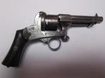 Zeldzame penvuur revolver uit 1851, geen geweer, pistool, Antiek en Kunst, Antiek | Overige Antiek, Ophalen of Verzenden