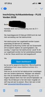 Vorden run 21.1 km, Tickets en Kaartjes, Kortingen en Cadeaubonnen, Eén persoon, Overige soorten