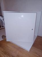 1x kallax/expedit deur wit glans met massieve inzet, Huis en Inrichting, Kasten | Overige, Ophalen, Gebruikt