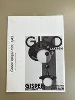 Gispen Lampen 1916 - 1949, catalogus Stedelijk Museum, Wim Crouwel, Ophalen of Verzenden, Zo goed als nieuw, Overige onderwerpen