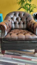 Chesterfield achtige stoel, Ophalen, Gebruikt, Eenpersoons, Minder dan 150 cm
