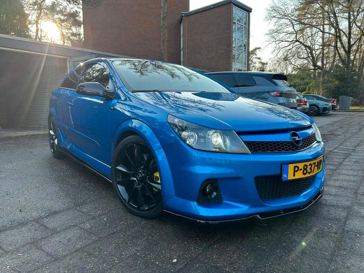 Astra H OPC, Auto's, Opel, Particulier, Astra, Benzine, Euro 4, Handgeschakeld, Blauw, Zwart, Leder en Stof, Voorwielaandrijving