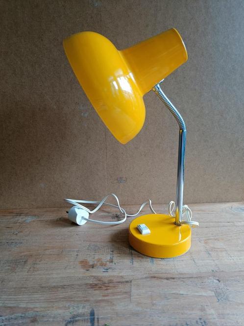 Vintage jaren 60 bureau/leeslamp, Huis en Inrichting, Lampen | Tafellampen, Zo goed als nieuw, Minder dan 50 cm, Ophalen of Verzenden