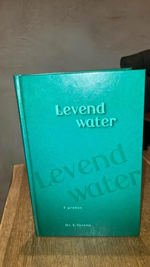 KR-1 Ds E Venema Levend water, Boeken, Godsdienst en Theologie, Zo goed als nieuw, Ophalen of Verzenden