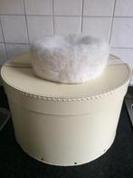 Dophoed angorawol met kammetje - in goede staat, Made in Italy, Hoed, Zo goed als nieuw, One size fits all