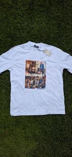 Balenciaga T-shirt - Wit met Print Nieuw maat L, Maat 52/54 (L), Wit, Nieuw, Ophalen of Verzenden