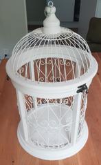 Houten decoratieve vogelkooi, Ophalen of Verzenden, Zo goed als nieuw