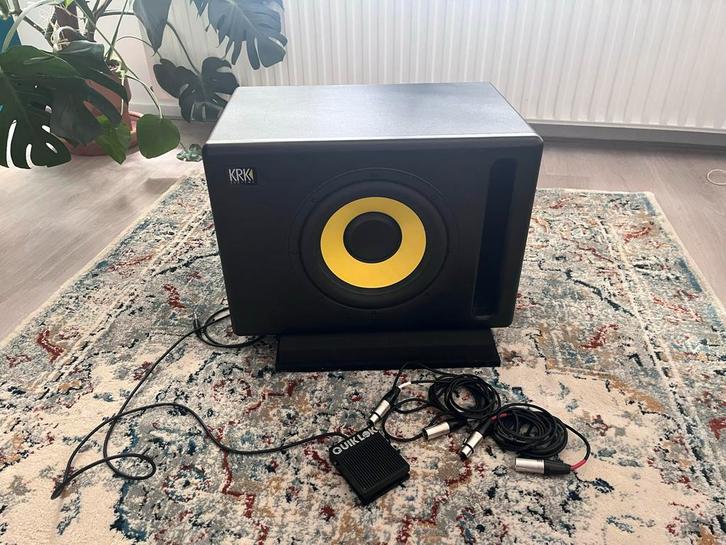 KRK S10.4 Subwoofer, Audio, Tv en Foto, Luidsprekers, Gebruikt, Subwoofer, 120 watt of meer, Overige merken, Ophalen
