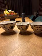 Blond Amsterdam Noir Kommen - 3 stuks, Ophalen, Gebruikt, Blond Amsterdam, Kom(men)