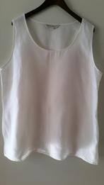 Marina Sport linnen top, Wit, Maat 46/48 (XL) of groter, Ophalen of Verzenden, Zonder mouw