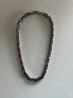 Stainless steel koningsschakel ketting, Sieraden, Tassen en Uiterlijk, Kettingen, Verzenden, Nieuw, Zilver, Overige materialen