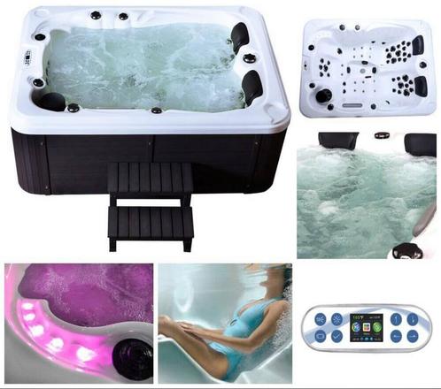 3 persoons Jacuzzi nieuw vandaag besteld morgen in huis, Tuin en Terras, Bubbelbaden en Hottubs, Nieuw, Vast, Filter, Trap, Ophalen of Verzenden