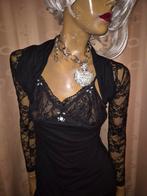 Prachtige kant bolero maat one size TU zwart, Kleding | Dames, Overige Dameskleding, Ophalen of Verzenden, Zo goed als nieuw