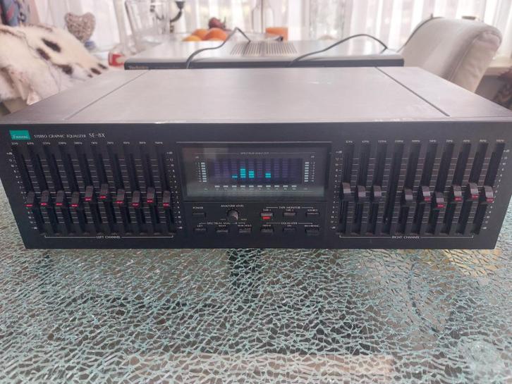 Sansui equalizer SE-8X, Audio, Tv en Foto, Versterkers en Receivers, Gebruikt, Stereo, 120 watt of meer, Overige merken, Ophalen of Verzenden