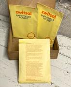 Brocante vintage Zwitsal zakjes Baby Poeder, Ophalen of Verzenden