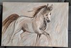 Schilderij art paard  painting horse 80x120cm, Huis en Inrichting, Schilderij, Zo goed als nieuw, Ophalen