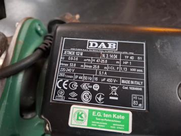 DAB waterpomp beschikbaar voor biedingen