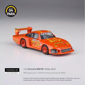 1978 porsche 935/78 24h of le mans MOMO 1:64 64 para beschikbaar voor biedingen