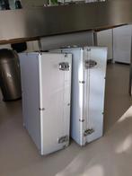 Aluminium Koffers - Set van 2, Ophalen, Minder dan 50 cm, Gebruikt, 50 tot 75 cm