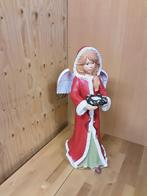 GOEBEL kerst engel met kaarshouder. Groot beeld, Verzamelen, Beelden en Beeldjes, Ophalen of Verzenden, Zo goed als nieuw, Mens