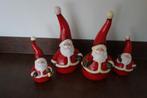 vier kerstmannen, Diversen, Kerst, Ophalen of Verzenden, Gebruikt