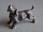Miniatuur zilver Ei46 hond teckel zilveren miniaturen, Verzenden, Zilver