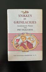 Snikken en Grimlachjes  - Piet Paaltjens, Boeken, Ophalen of Verzenden, Gelezen