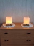 Te koop 2 lampjes, Huis en Inrichting, Ophalen, Zo goed als nieuw, Glas