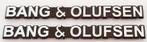 Bang & Olufsen Aluminium plaatje set, Auto diversen, Verzenden