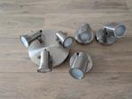 LED Spots - Complete Set, Huis en Inrichting, Lampen | Plafondlampen, Ophalen, Gebruikt, Metaal, Modern