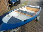 Visboot, met afdekzeil en trailer., Watersport en Boten, Ophalen, Gebruikt, Tot 10 pk, 3 tot 6 meter