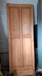 Super mooie Hardhouten deur landelijk japandi ibiza, Doe-het-zelf en Verbouw, Ophalen of Verzenden, Zo goed als nieuw, Binnendeur