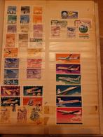 postzegels, luchtvaart thema, Postzegels en Munten, Postzegels | Volle albums en Verzamelingen, Nederland en Buitenland, Ophalen
