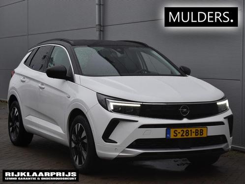 Opel Grandland 1.2 Turbo Ultimate Automaat | Navi / Camera /, Auto's, Opel, Te koop, Grandland, 360° camera, ABS, Adaptive Cruise Control