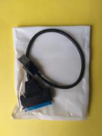 USB3.0 SATA Data adapter 2.5" SSD/HDD *Nieuw*, Computers en Software, Harde schijven, Nieuw, Ophalen of Verzenden, Desktop, USB