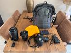 Nikon D810 + 3 lenzen en tas - complete set!, Audio, Tv en Foto, Fotocamera's Digitaal, Ophalen, Gebruikt, Spiegelreflex, Nikon