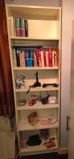 Boekenkast Billy Ikea 203 x 60 x 28 wit, Huis en Inrichting, Kasten | Boekenkasten, Ophalen, Met plank(en), Gebruikt, 200 cm of meer